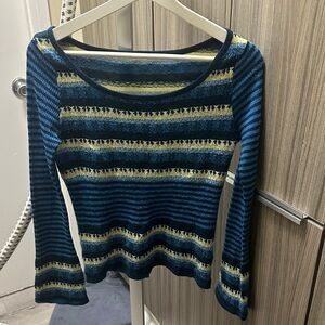 Striped Long Sleeve Sweater